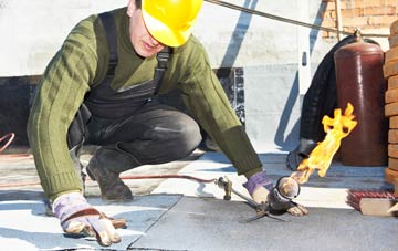 Hightown Green flat roof construction